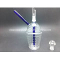 Wholesale 2015 New Ice Cake Cup Oil Rig Dabber Vapor Glass pipe with 14.5mm Joint